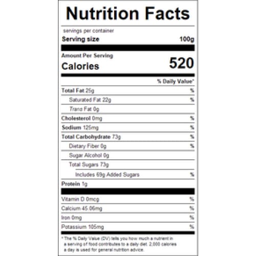 Clasen Butterscotch Drops 4M 25lb - Chocolate/Chocolate Coatings - Clasen