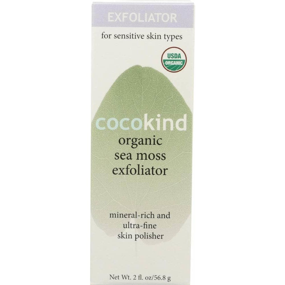 Cocokind Organic Sea Moss Exfoliator, 2 Oz ShelHealth