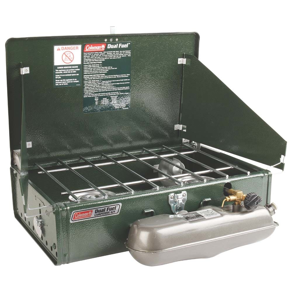 Coleman Dual Fuel 2 Burner Stove - Outdoor | Camping,Camping | Grills,Camping | Grills - Coleman