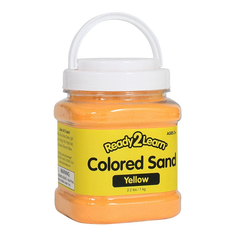 Colored Sand Yellow (Pack of 6) - Sand - Learning Advantage