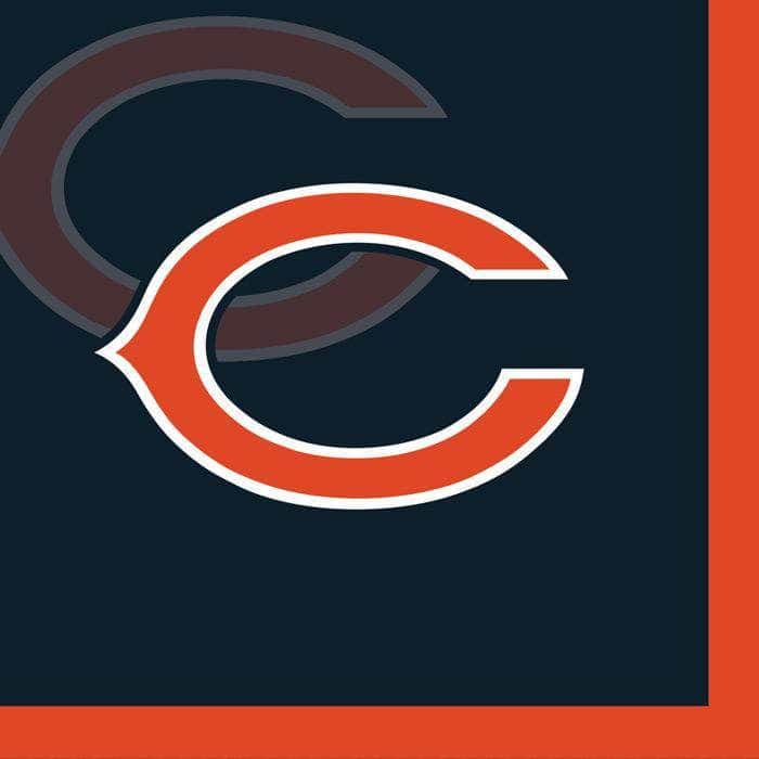 CREATIVE CONVERTING CREATIVE CONVERTING Chicago Bears Beverage Napkin, 16 ea
