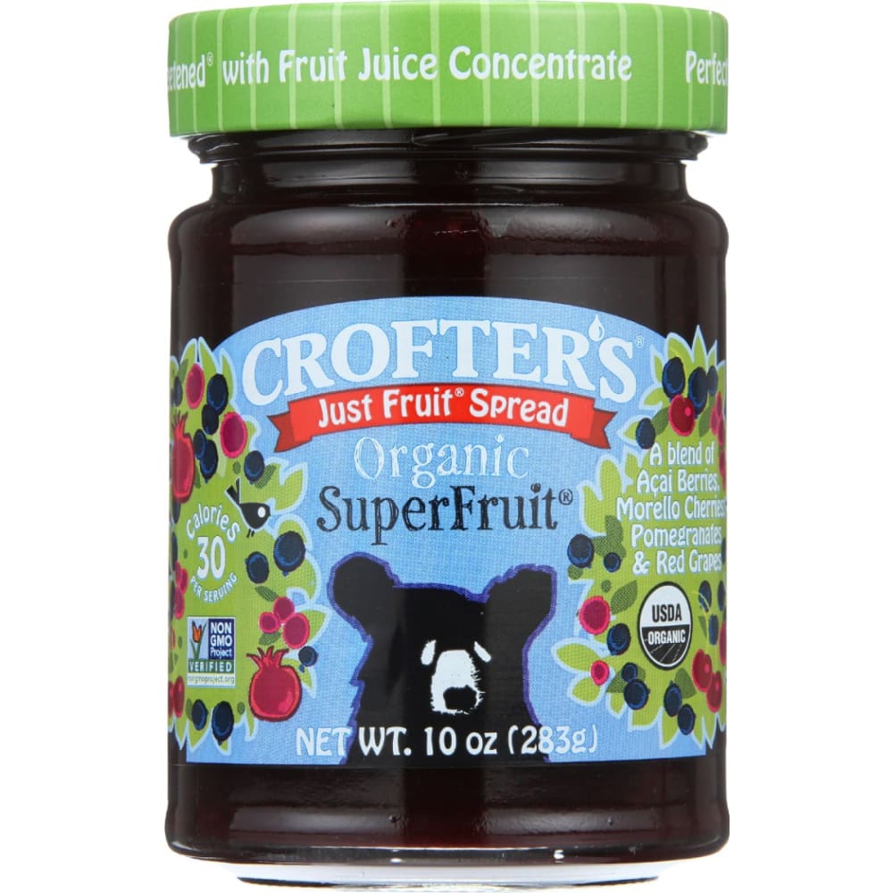 CROFTERS: Fruit Sprd Superfrt Org 10 OZ (Pack of 5) - CROFTERS