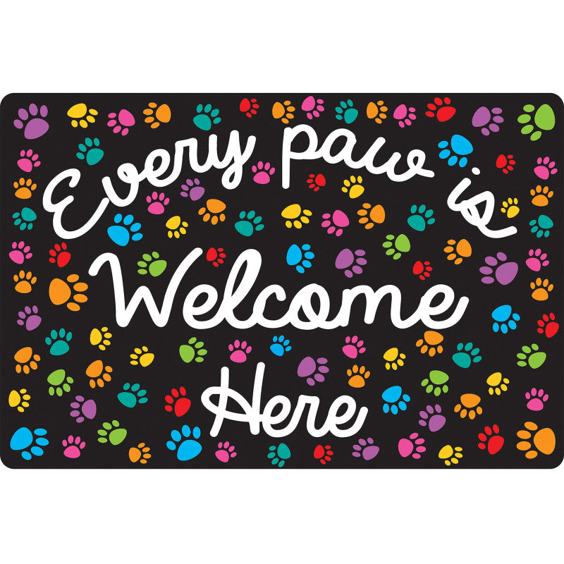Welcome Mat Paws Every Paw Welcome (Pack of 3)