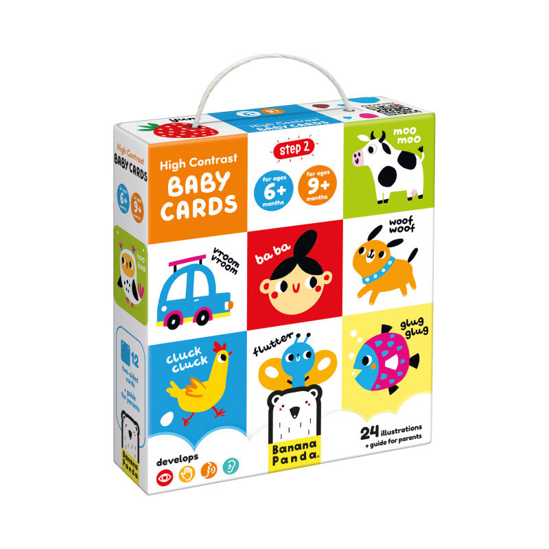 High Contrast Baby Cards (Pack of 3)