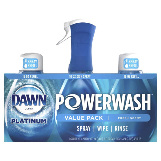 Dawn Platinum Powerwash Fresh Scent Value Pack - Dawn