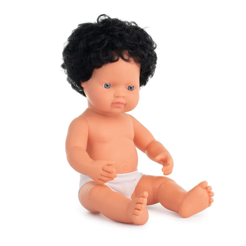 15In Caucasian Boy Polybag Blk Hair