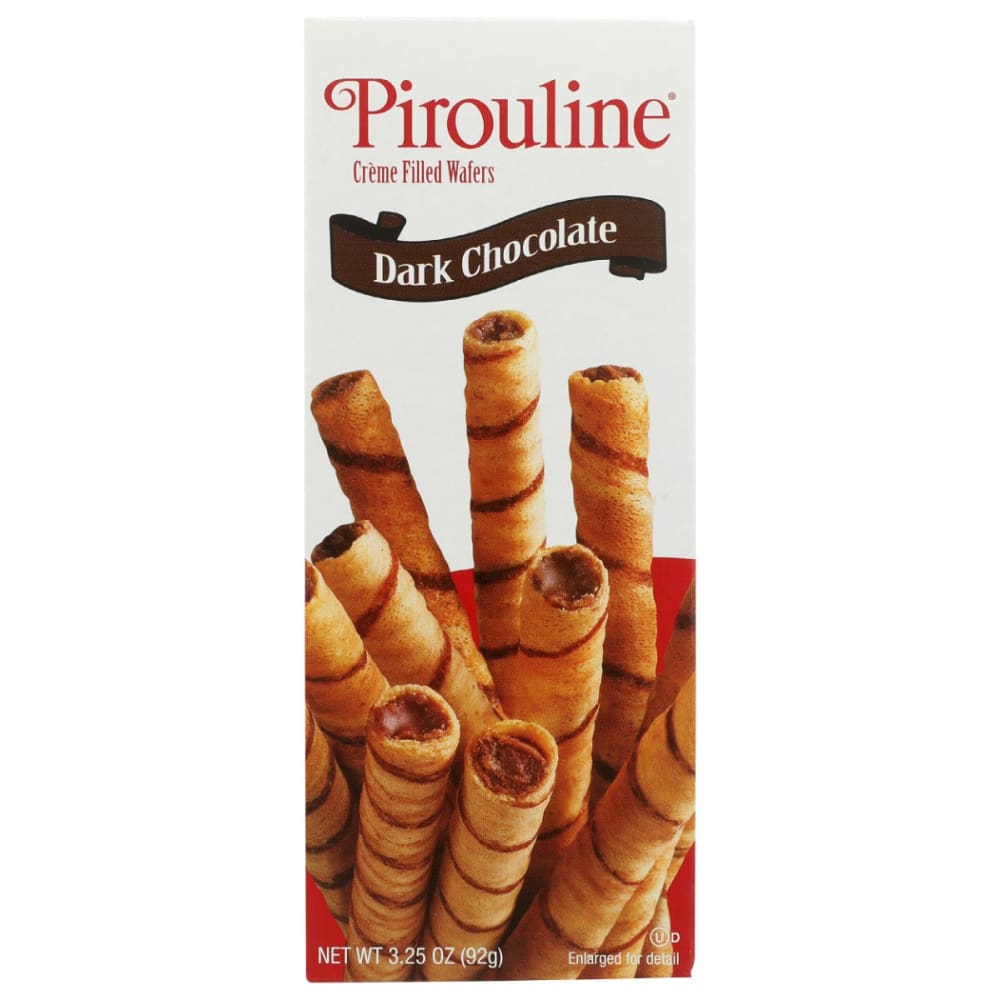 DEBEUKELAER: Pirouline Creme Filled Wafers Dark Chocolate 3.25 oz (Pack of 6) - Grocery > Snacks - DEBEUKELAER