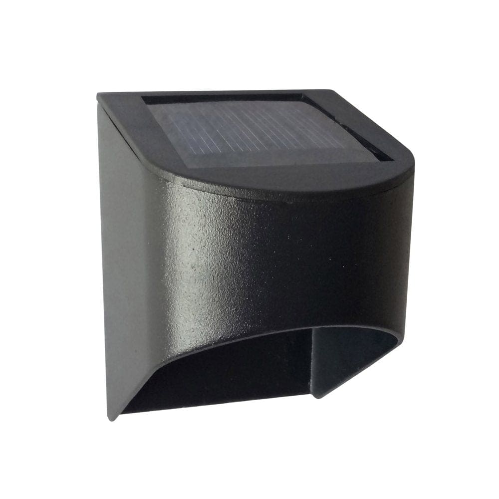 Deck Impressions Solar LED Downcast Deck Rail Light - 4 Pack - Outdoor Lighting - Deck