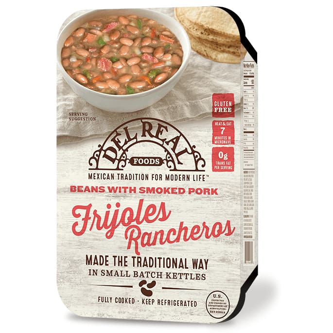 Del Real Foods Del Real Foods Frijoles Rancheros Beans with Smoked Pork, 24 oz