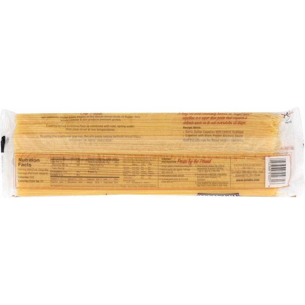 Delallo Delallo Capallini Pasta Bag, 16oz