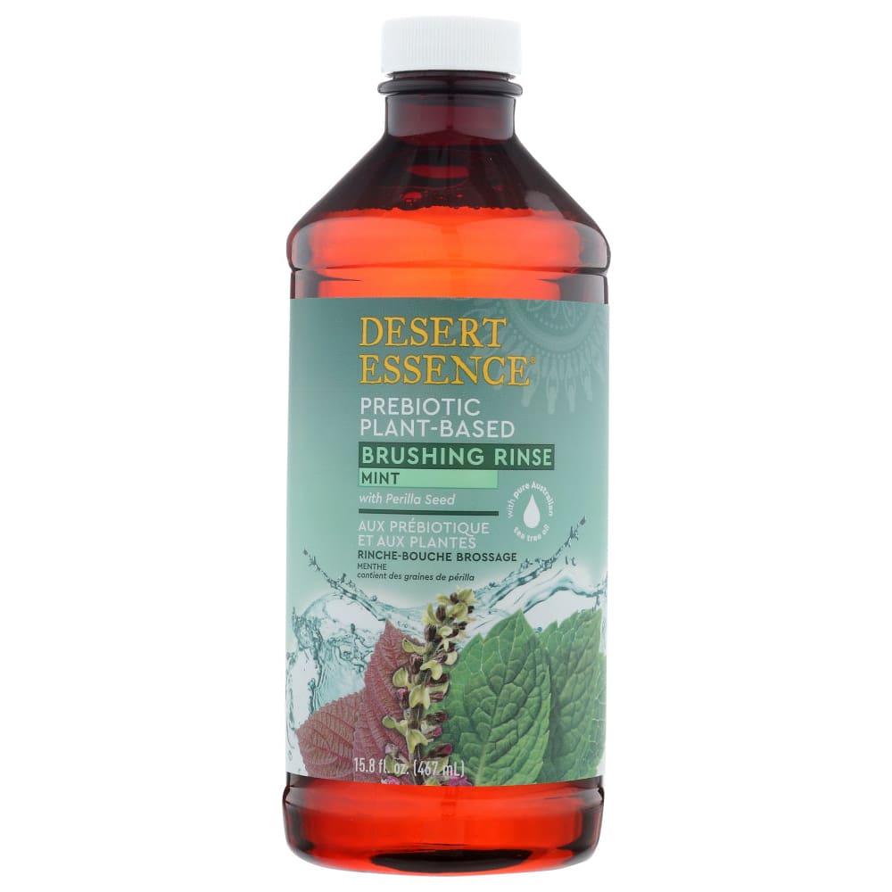DESERT ESSENCE: Brushing Rinse Mint 15.8 fo (Pack of 3) - DESERT ESSENCE