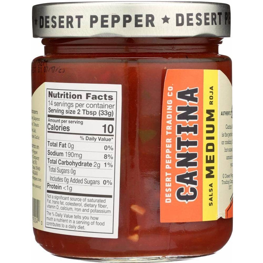 Desert Pepper Desert Pepper Salsa Cantina Medium Red, 16 oz