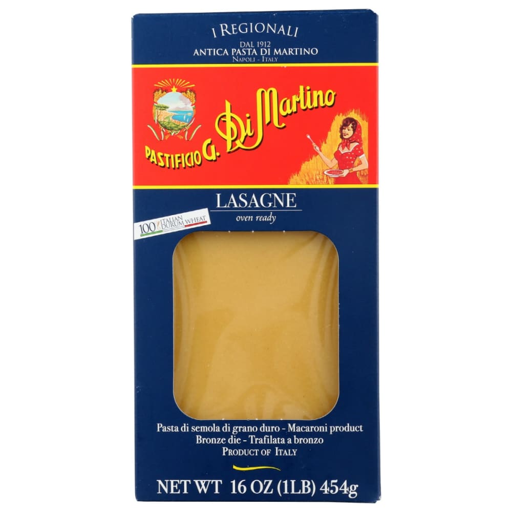 DI MARTINO: Lasagna Pasta 1 lb (Pack of 4) - Grocery > Meal Ingredients > Noodles & Pasta - DI MARTINO