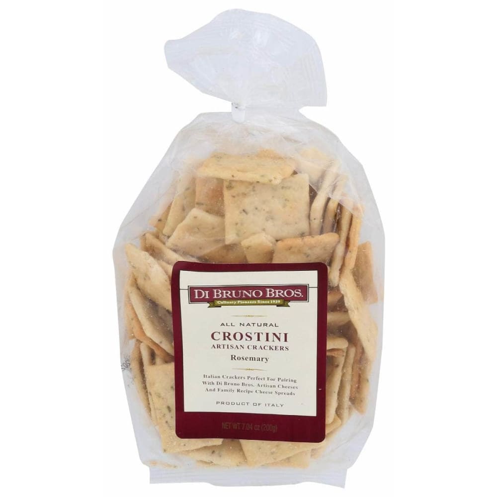 DIBRUNO DIBRUNO Rosemary Crostini Crackers, 7.04 oz