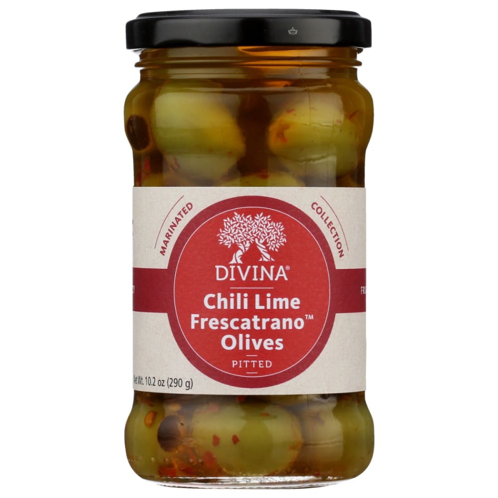 DIVINA: Olives Frsctrno Chili Lm 10.2 oz (Pack of 4) - Grocery > Pantry > Condiments - DIVINA
