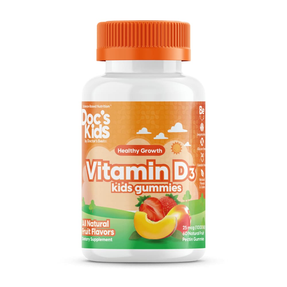 DOCTORS BEST Doctors Best Vitamin D3 Kids Gummies, 60 Ea