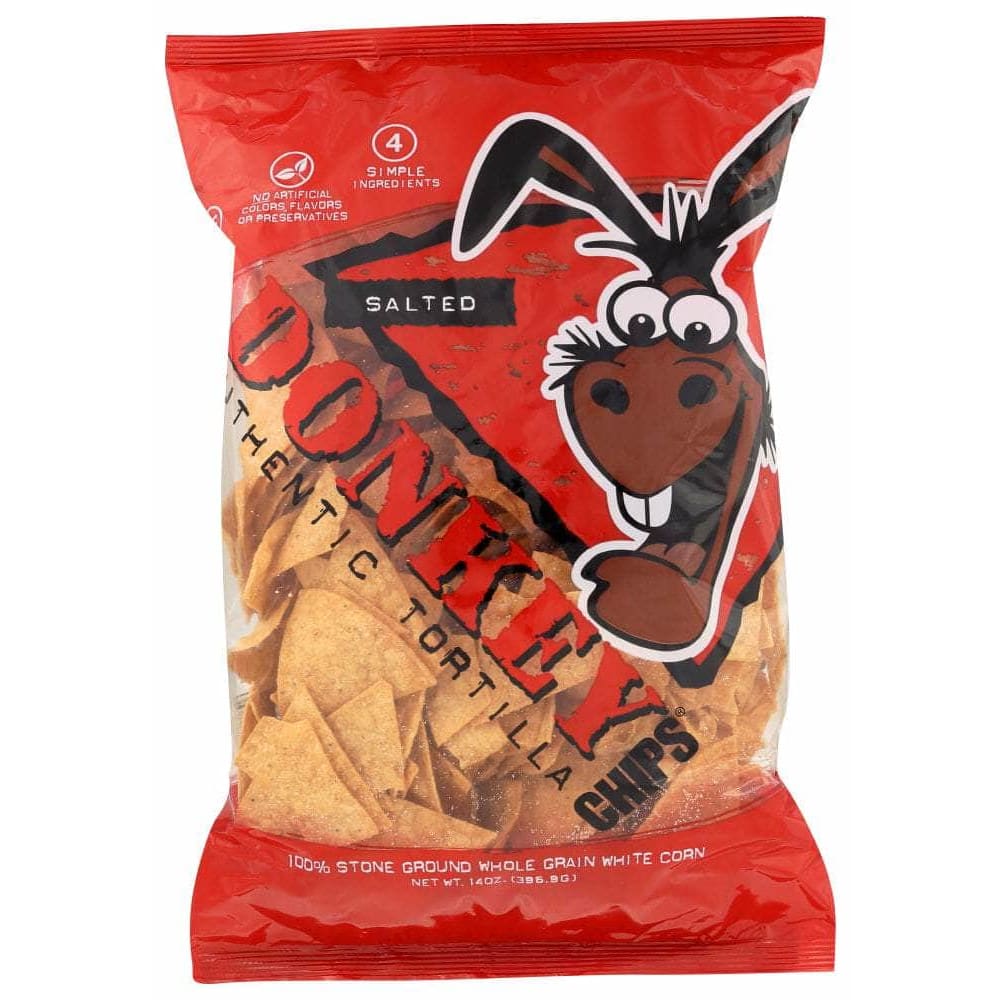 DONKEY CHIP DONKEY CHIP Salted Donkey Chips, 14 oz