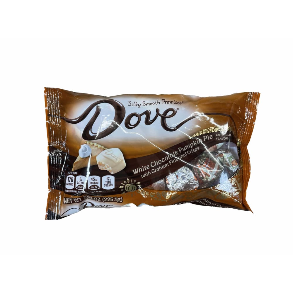 Dove Dove Promises White Chocolate Pumpkin Pie Chocolate Candy - 7.94oz