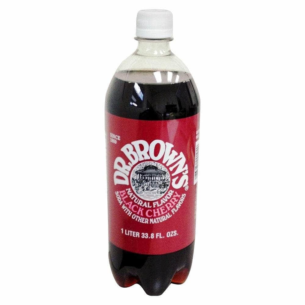 Dr Browns Dr Browns Soda Pet Black Cherry, 33.8 fl. oz.