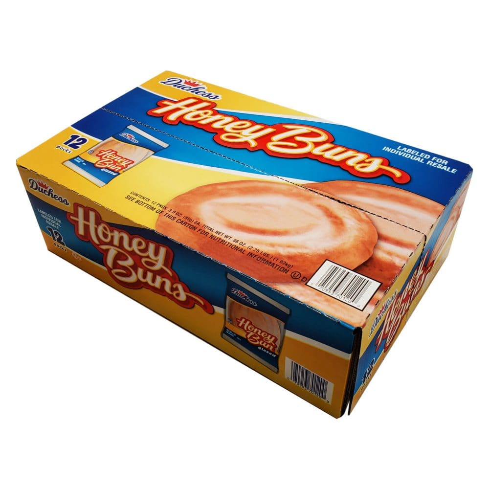 Duchess Honey Buns (3 oz. 12 pk.) - Buns Breads & Rolls - Duchess