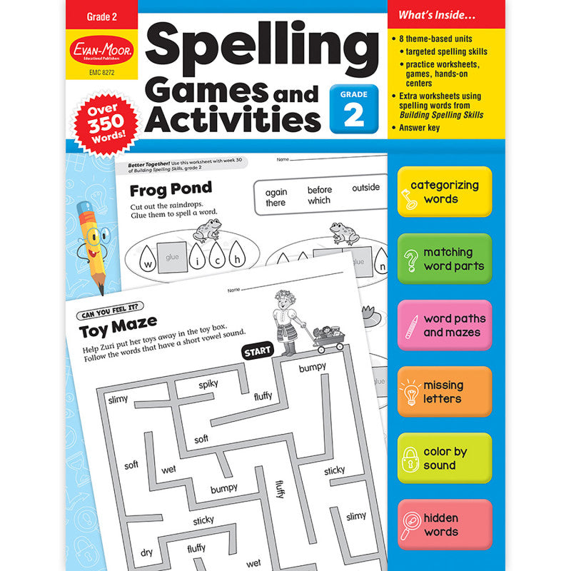 Spelling Games And Activities Gr2