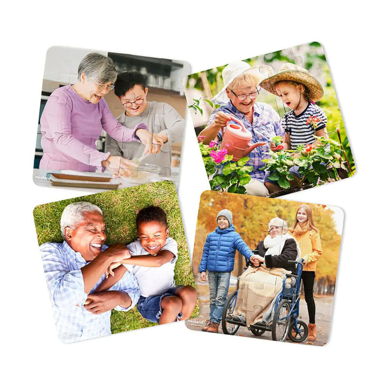 Miniland Grandparents Puzzles