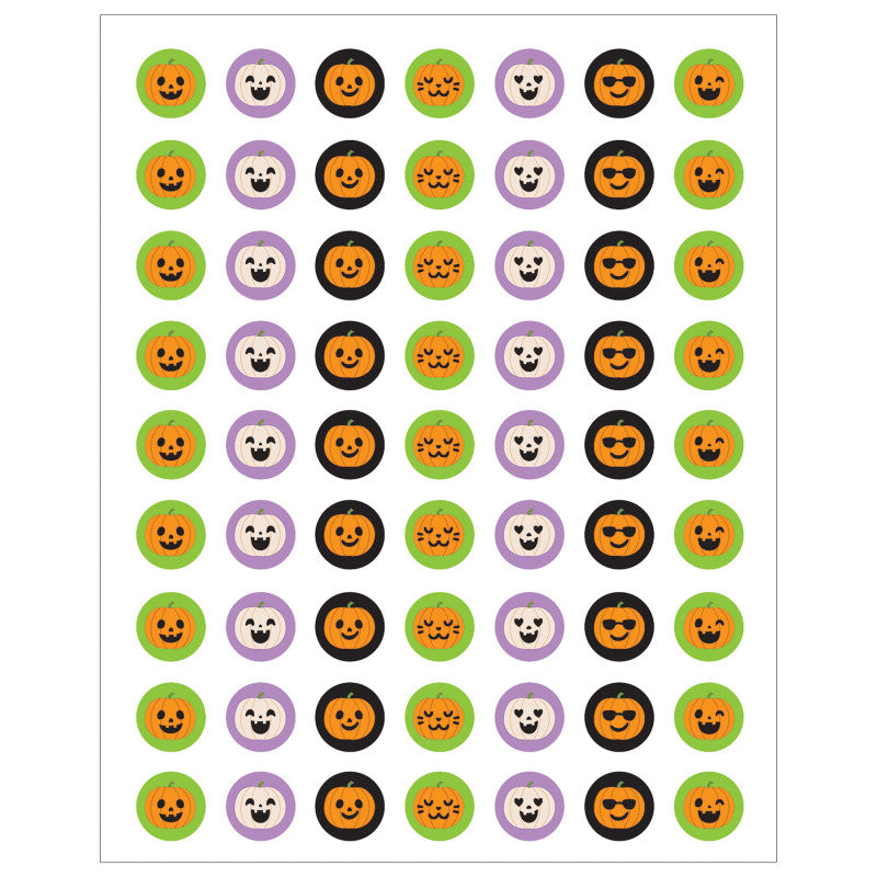 Halloween Pumpkins Mini Stickers (Pack of 12)