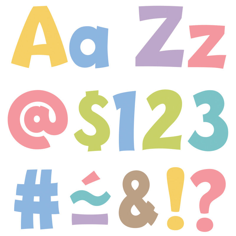 Summer Morning 4In Playful Letters (Pack of 3)