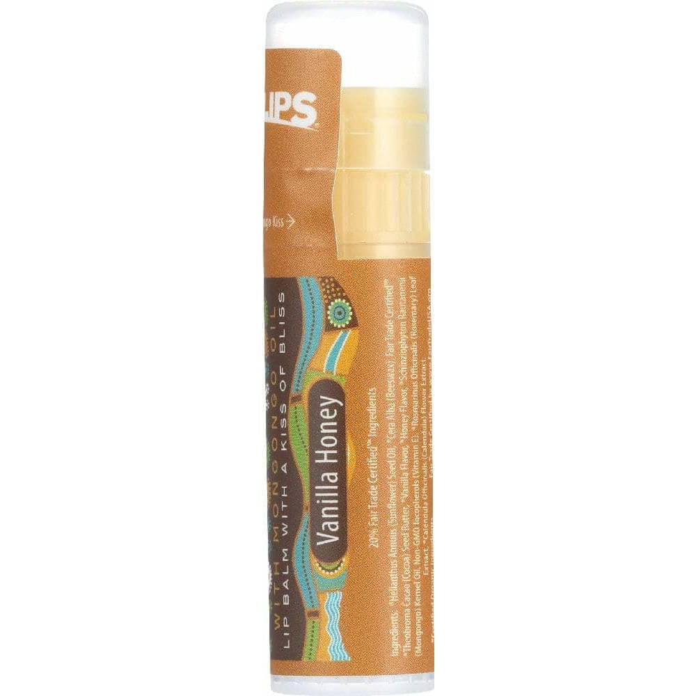 Mongo Kiss Eco Lips Mongo Kiss Vanilla Honey Lip Balm, 0.25 oz