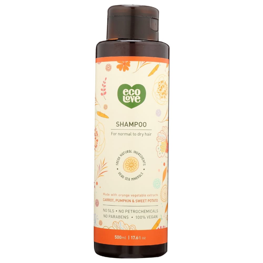 ECOLOVE: Vegan Orange Shampoo 17.6 oz (Pack of 3) - Beauty & Body Care > Hair Care > Shampoo & Shampoo Combinations - Ecolove