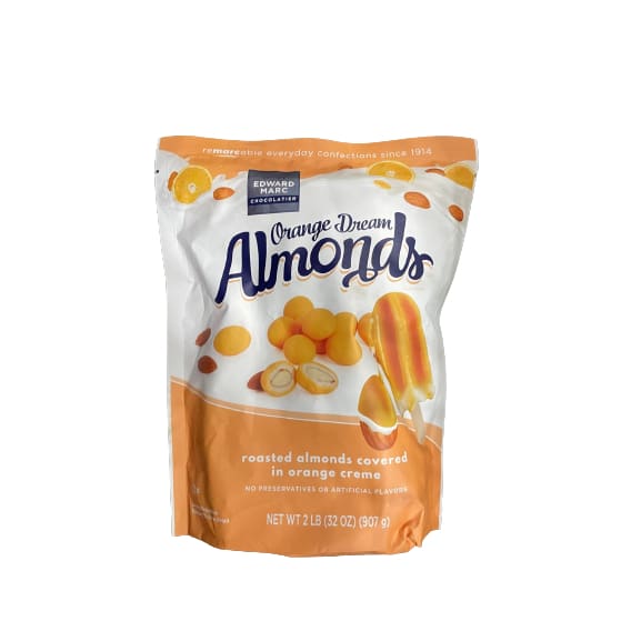 Edward Marc Orange Dream Almonds 32 oz. - Edward Marc