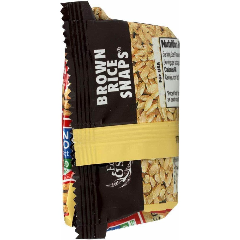 Edward & Sons Edward & Sons Brown Rice Snaps Tamari Sesame, 3.5 oz