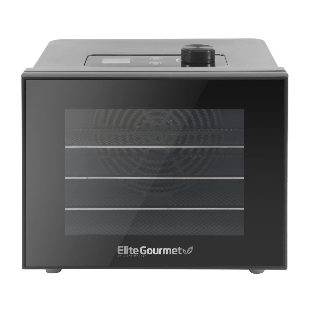Elite Gourmet 4-Tier Digital Food Dehydrator - Black - Elite