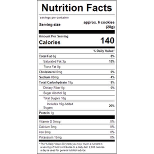 Ellison Bakery Chocolate Chip Mini Cookies 15lb - Snacks/Bulk Snacks - Ellison Bakery