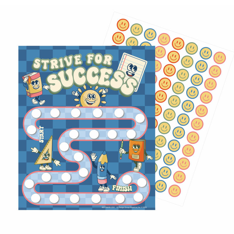 Scool Era Mini Reward Chart with Stickers (Pack of 10)
