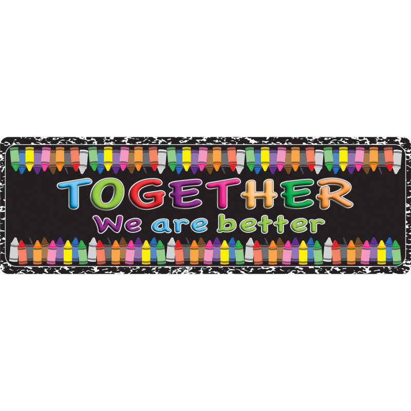 Mat Runner Together We Are Better 15.5 X 47In
