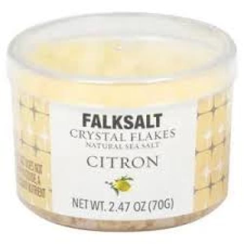 FALKSALT: Salt Sea Citron Flakes 2.47 oz (Pack of 4) - FALKSALT