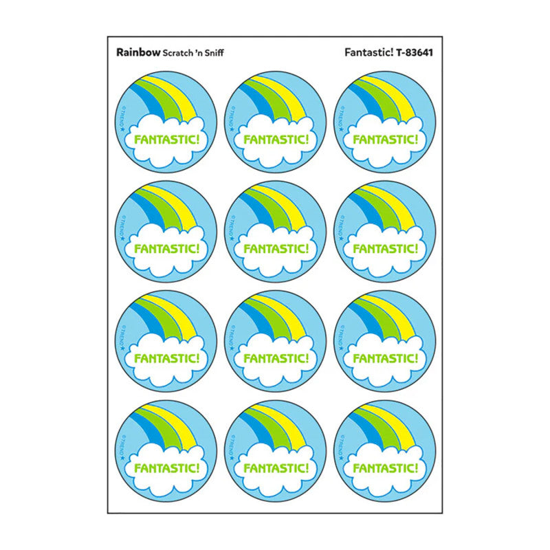 Stinky Stickers Rainbow Scent Fantastic (Pack of 12)