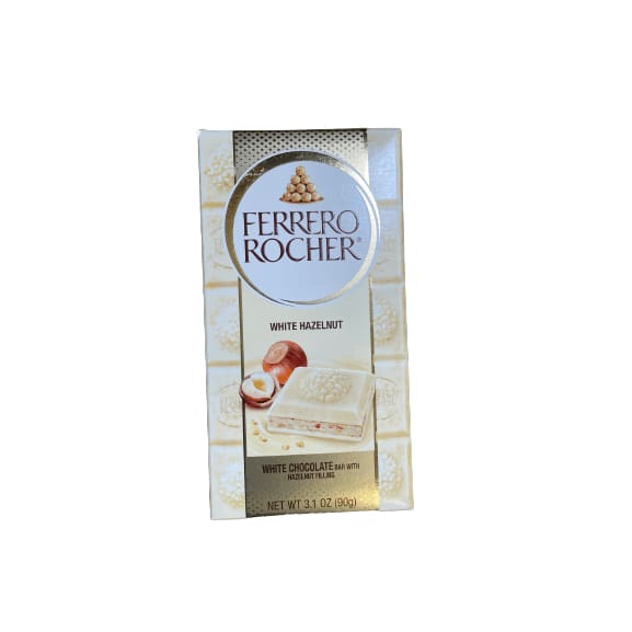 Ferrero Rocher Ferrero Rocher® Premium Chocolate Bar, White Chocolate Hazelnut, 3.1 oz