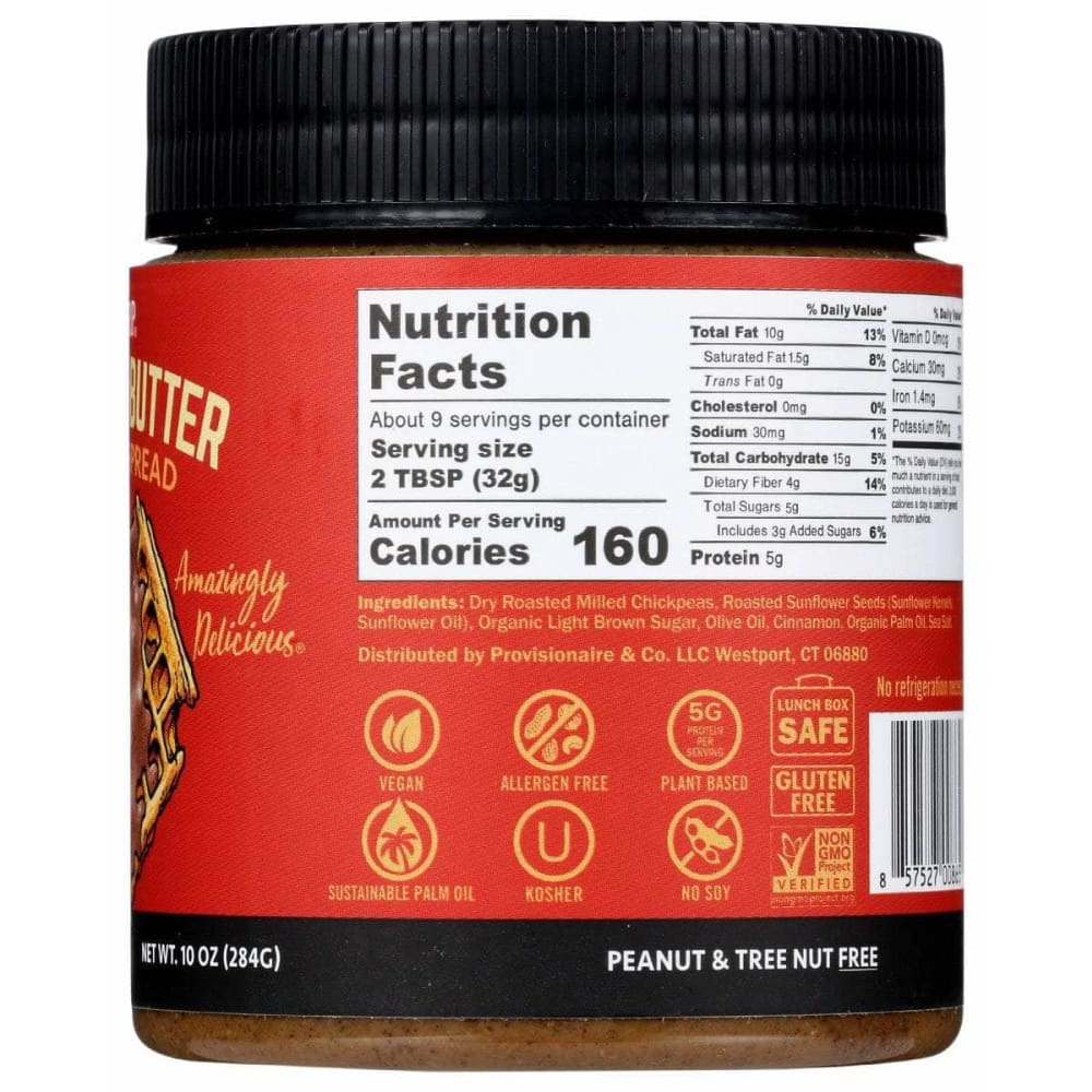 FIELDTRIP Fieldtrip Spread Chckpea Cinn Churr, 10 Oz