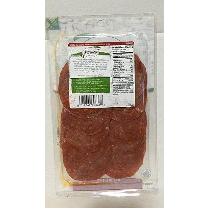 Fiorucci Fiorucci Pepperoni Sliced, 4 oz