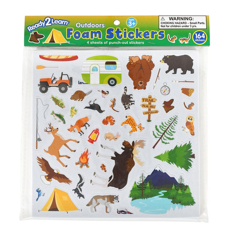 Foam Stickers Outdoors (Pack of 6) - Stickers - Learning Advantage