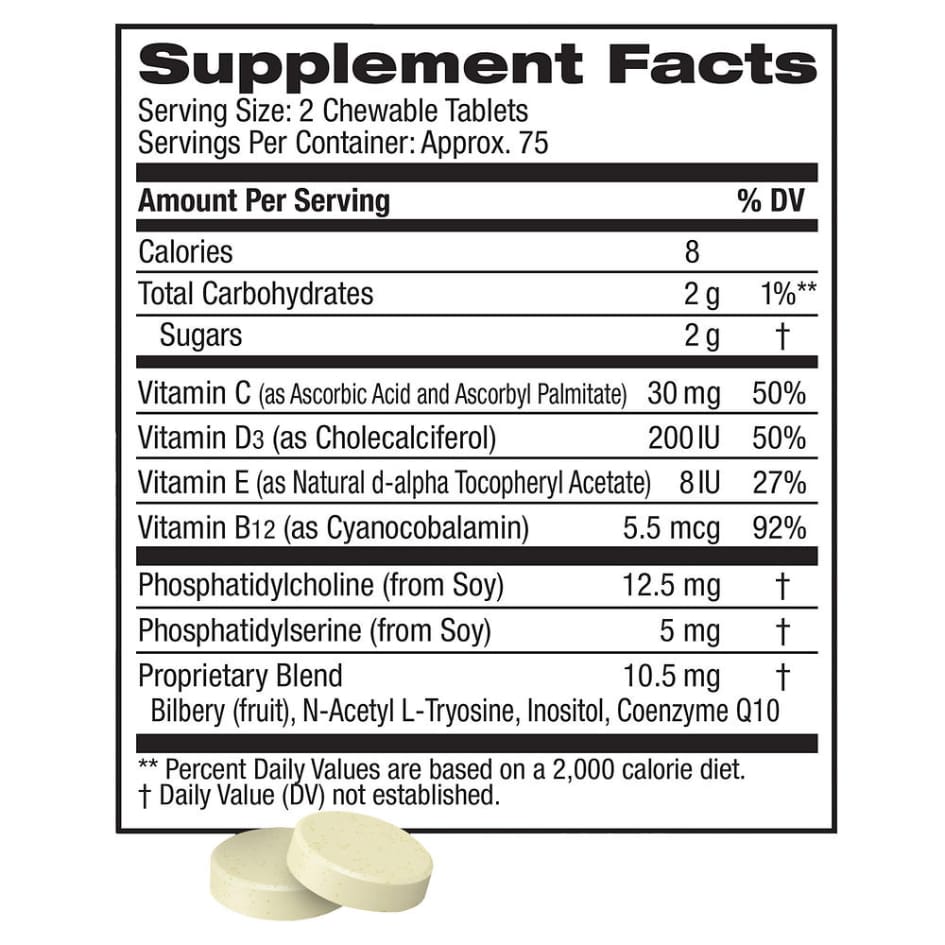 FOCUSfactor Kids 150 Chewable Tablets - Childrenβs Vitamins - FOCUSfactor