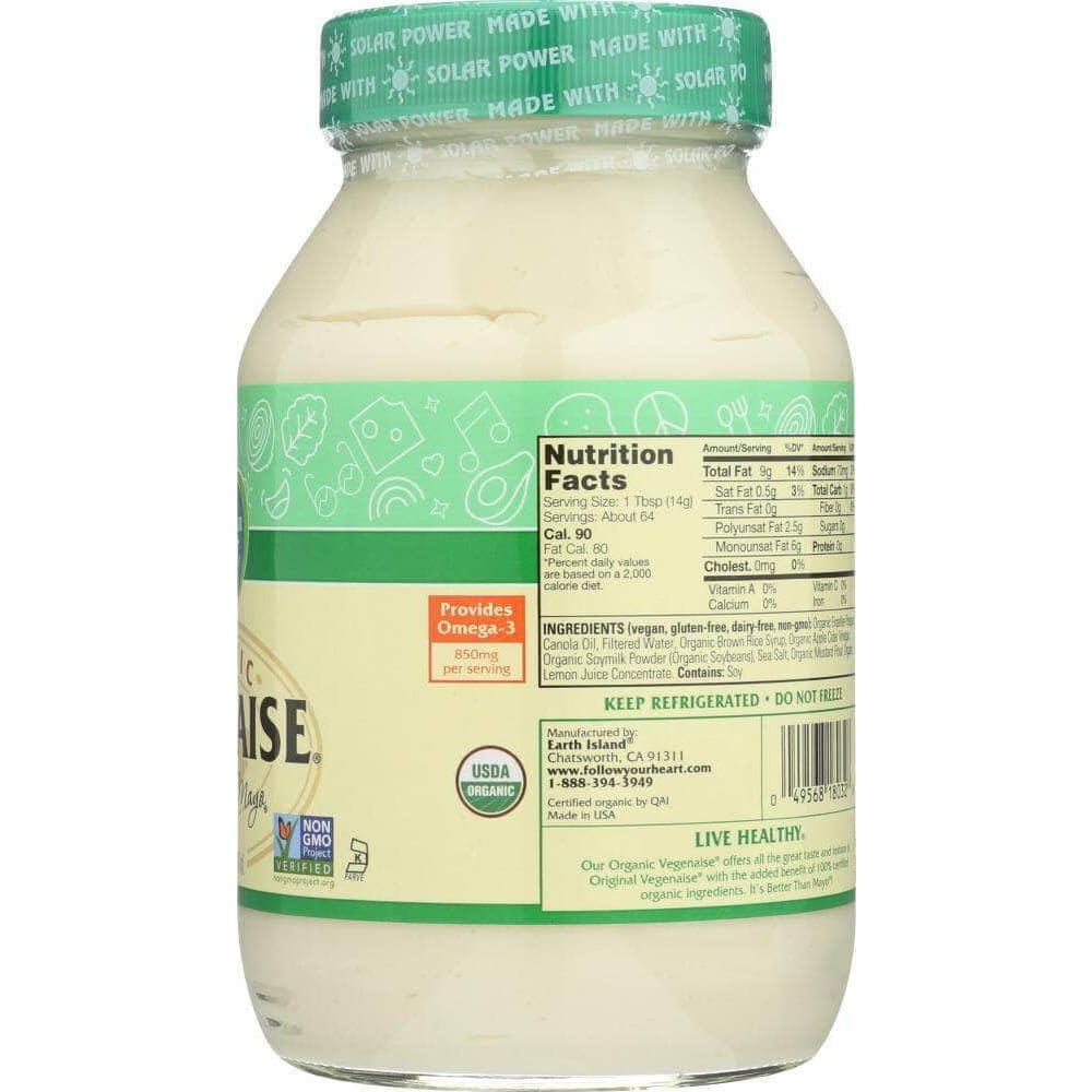 Follow Your Heart Follow Your Heart Organic Vegenaise, 32 oz