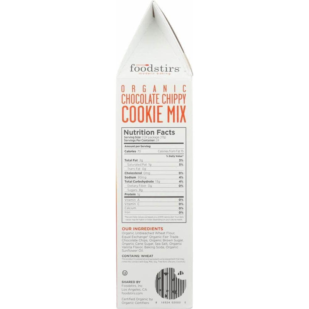 Foodstirs Foodstirs Organic Chocolate Chippy Cookie Mix, 14.5 oz