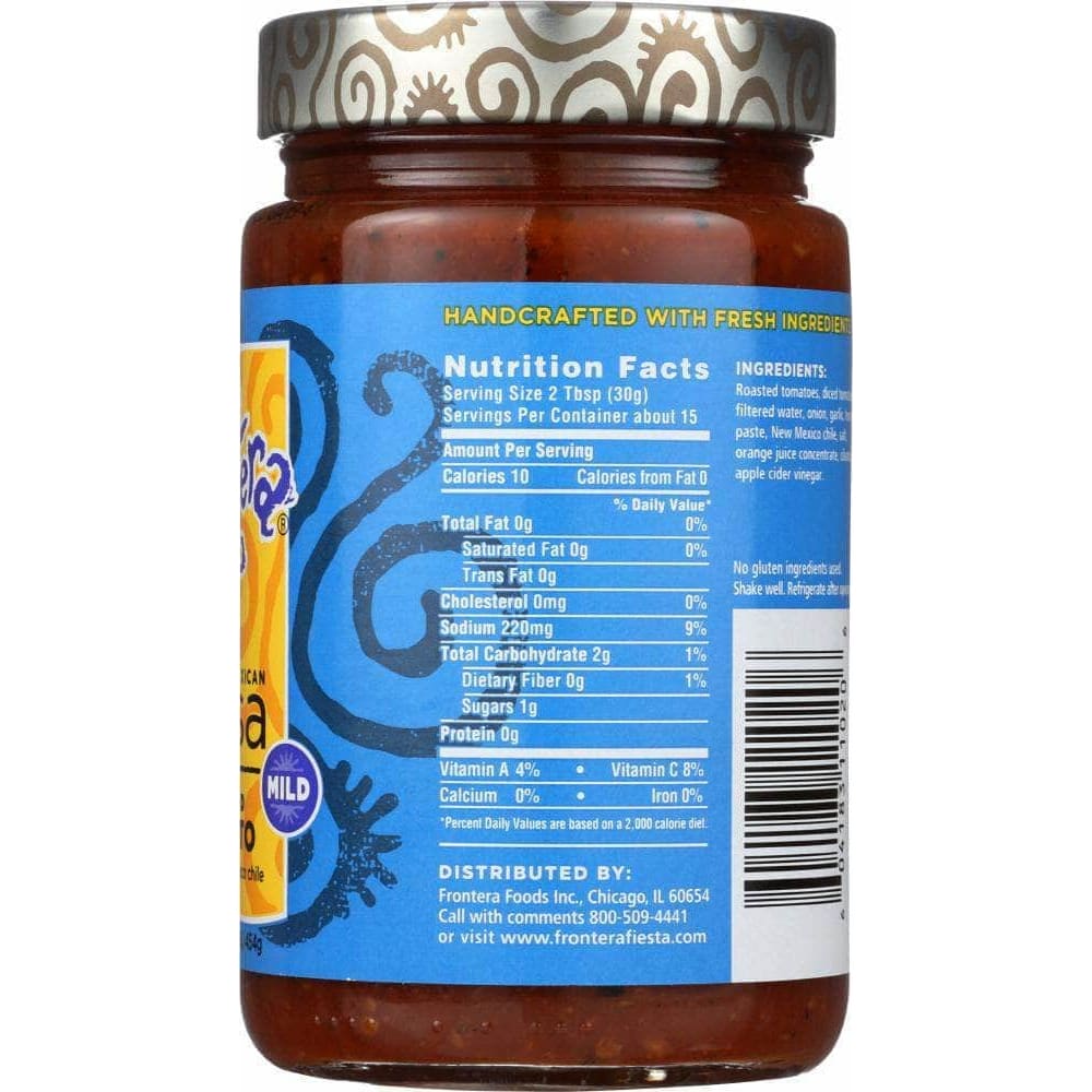 Frontera Frontera Mild Roasted Tomato Salsa, 16 oz