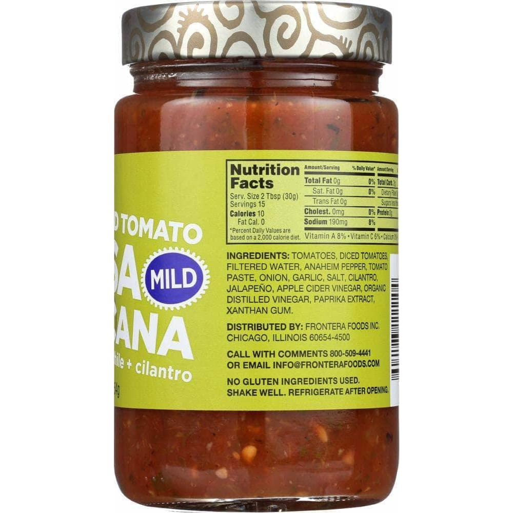 Frontera Frontera Salsa Mild Mexicana, 16 oz