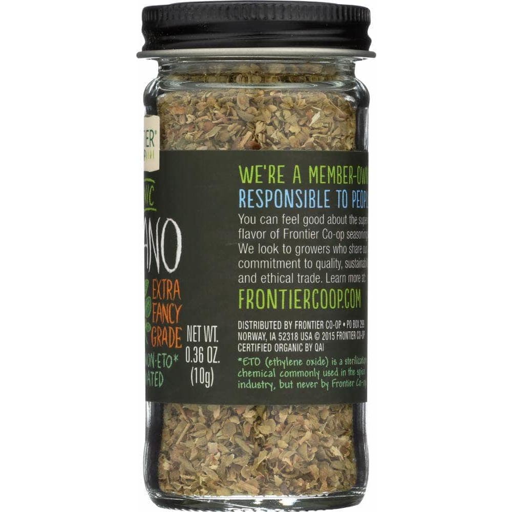 Frontier Co-Op Frontier Herb Oregano Seasoning Bottle Organic, 0.36 oz