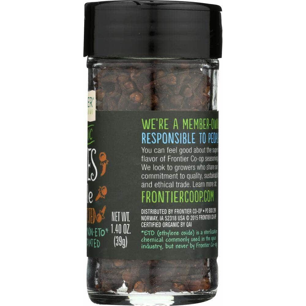 Frontier Co-Op Frontier Herb Organic Cloves Whole Bottle, 1.4 oz