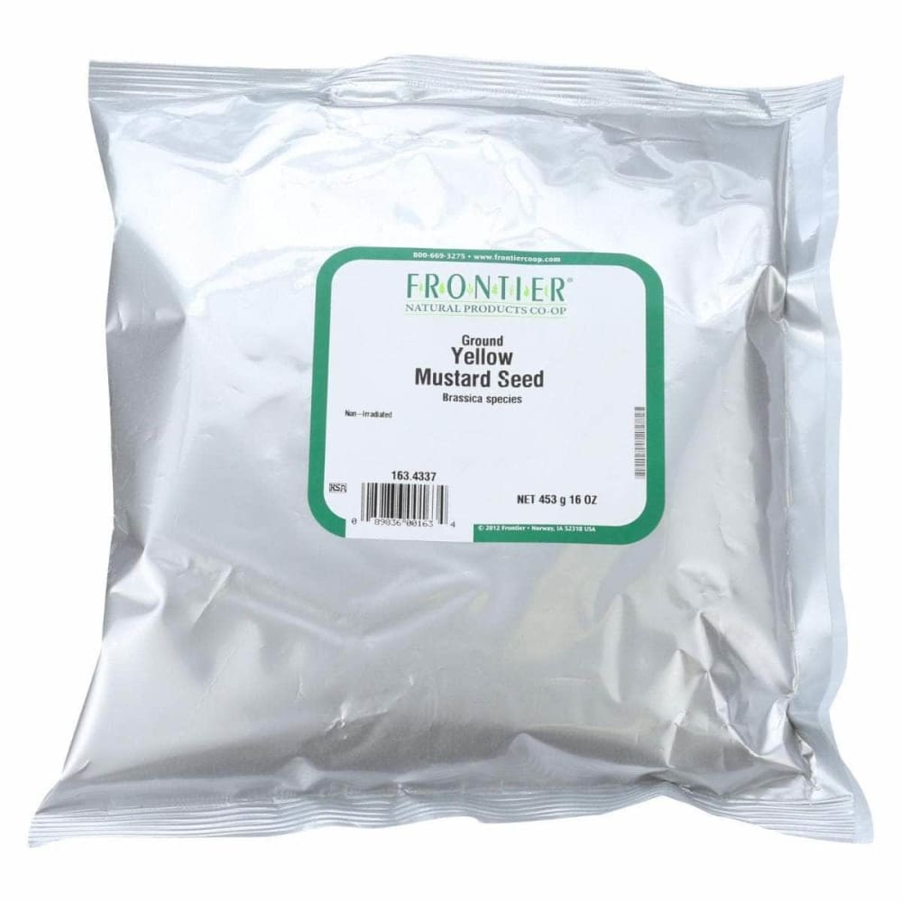 Frontier Co-Op Frontier Herb Yellow Mustard Seed Ground, 16 oz